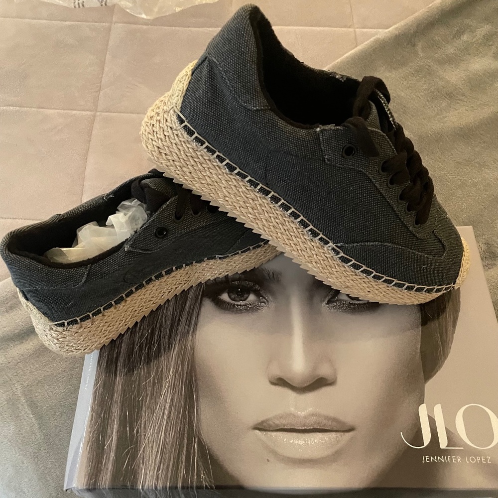 Jlo Jennifer Lopez Lonlan Espadrille Platform Sneaker